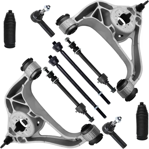 Vista 278 de Detroit Axle - Kit de suspensión frontal de 10 piezas para Dodge Avenger 2008-2014, Chrysler Sebring 2007-2010, 2 brazos de control inferiores, 2