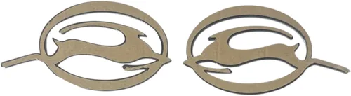 Vista 2 de Emblema del panel derecho e izquierdo 94-96 Impala SS Par de piernas largas Quater Panel trasero OEM