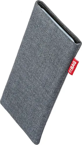Vista 10 de fitBAG Jive - Funda para Google Nexus 6 Motorola con forro de microfibra integrado para limpieza de pantallas Jive Azul