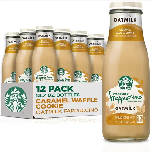Vista 10 de Starbucks Frappuccino - Bebida de café, caramelo, botellas de 13.7 onzas líquidas (paquete de 12)