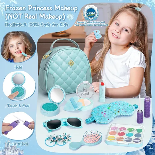 Vista 8 de Hohosunlar Bolso de regalo para niña de 3, 4, 5, 6, 7, 8, accesorios
