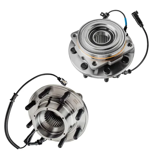 Vista 74 de Detroit Axle - 2.2L Bujes de rodamiento de rueda delanteros de 2 piezas para Honda Accord 90-97, 97 Acura CL, 2 rodamientos de ruedas y conjunto