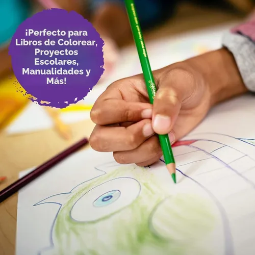 Vista 5 de Crayola - Lápices de colores, regalo, instrumentos de escritura