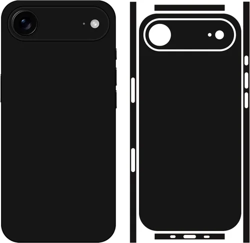 Vista 11 de Película protectora negra compatible con iPhone (para 15 Plus)