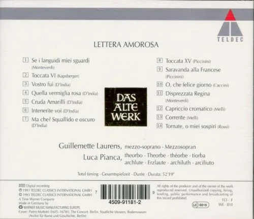 Vista 2 de Lettera Amorosa