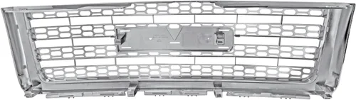 Vista 7 de SPEC-D TUNING Parrilla de Capó de Malla de Miel de la Defensa Delantera Cromada Compatible con 2007-2013 GMC Sierra 1500 / Sierra Denali 1500