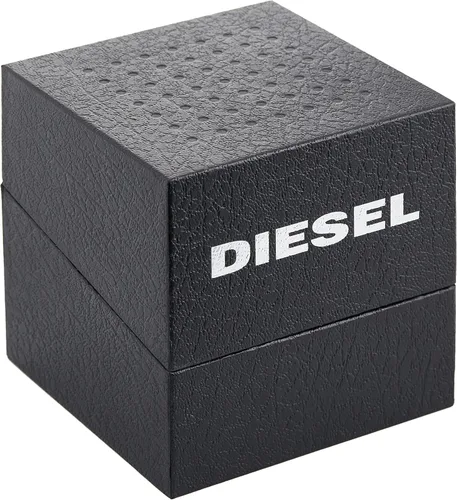 Vista 7 de Diesel Mens Master Chief Three Hands 46mm Case Stainless Steel Watch with Leather Strap