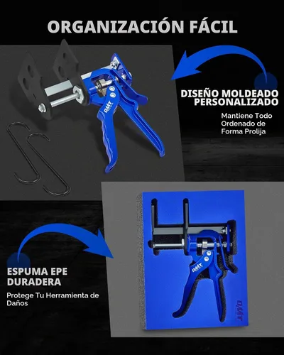 Vista 5 de OMT Herramienta de compresor de pistón de pinza de freno para almohadilla doble individual
