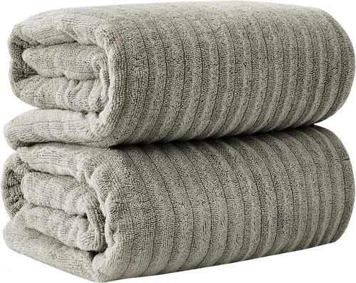 Vista 27 de Great Bay Home Juego de 6 toallas de mano – Toallas 100% algodón – Toallas absorbentes y de secado rápido para el baño (Duna)