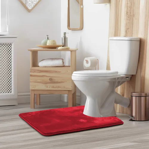 Vista 162 de Clara Clark Alfombra de Baño 24" x 17" - Alfombras de Baño, Tapete de Baño de Espuma Viscoelástica, Afelpado, Acogedor, Ultra Suave, Antideslizante