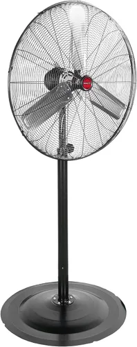 Vista 12 de OEMTOOLS OEM24871 - Ventilador de pedestal oscilante de 20 pulgadas, altura ajustable para garaje, tienda, gimnasio, almacén de flujo de aire