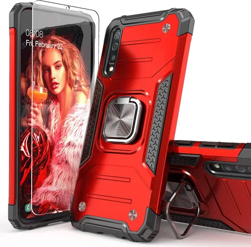 Vista 8 de Funda con soporte para Galaxy A50/A30S/A50S, protector de Negro