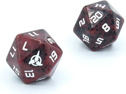 Vista 2 de Modiphius Star Trek Adventures - Juego de dados klingon, multicolor