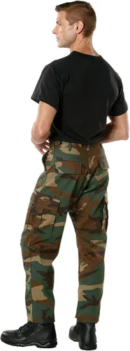 Vista 9 de Rothco - Pantalones tácticos de camuflaje estilo uniforme militar BDU, tipo cargo