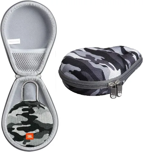 Vista 28 de Hermitshell Funda de viaje para altavoz Bluetooth inalámbrico JBL Clip 3 portátil impermeable (Negro)