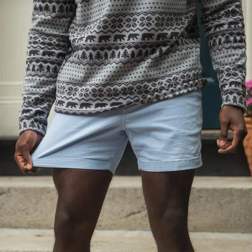 Vista 5 de Chubbies Pantalones cortos para hombre con entrepierna de 5.5 pulgadas, algodón elástico casual chino
