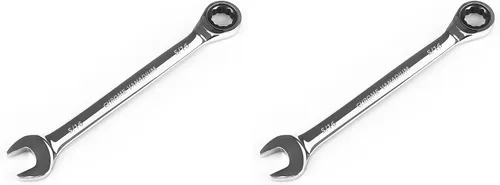 Vista 33 de Egofine Llave combinada de trinquete de 1 pulgada SAE, llave de engranajes de grado industrial con diseño de 12 puntos, trinquete de 72 dientes