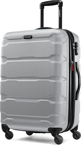 Vista 39 de Samsonite Omni - Maleta rígida expandible con ruedas giratorias, Negro, Juego de 2 piezas (20/24)