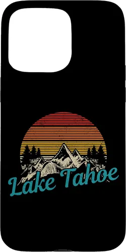 Vista 31 de Lake Tahoe California USA Vintage Souvenir Case for iPhone 16