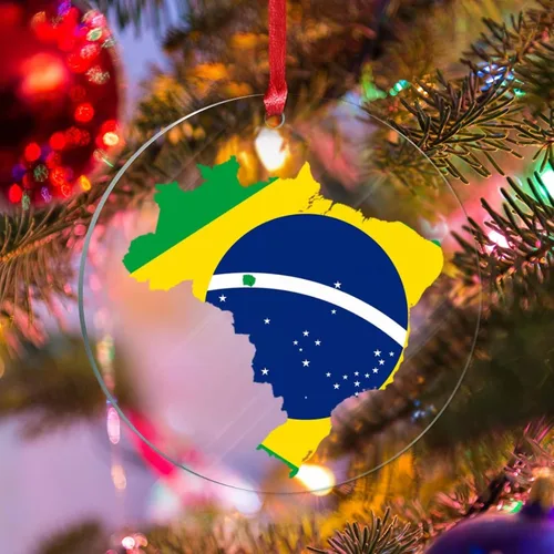 Vista 15 de Silueta de bandera de Bielorrusia, adornos de árbol de Navidad, bandera nacional, recuerdo de Navidad, adornos acrílicos de Bielorrusia