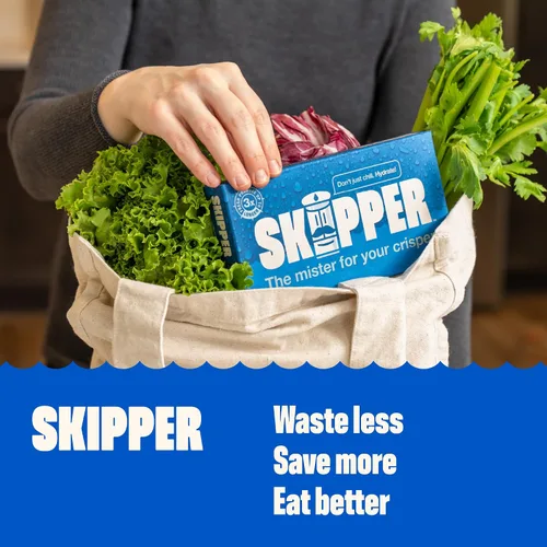Vista 6 de Skipper - Paquete de hidratación para nevera, mantiene verduras y hierbas