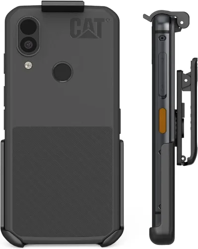 Vista 7 de BELTRON Funda para CAT S62, resistente soporte giratorio para cinturón compatible con Caterpillar CAT S62 Pro Rugged Smartphone