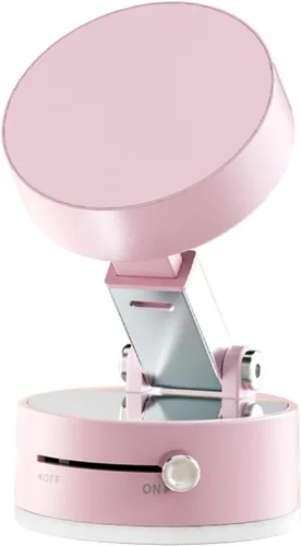 Vista 3 de Soporte magnético para teléfono en el coche, soporte con ventosa, fijación manual de ventosa de vacío con fuerte atracción magnética, soporte