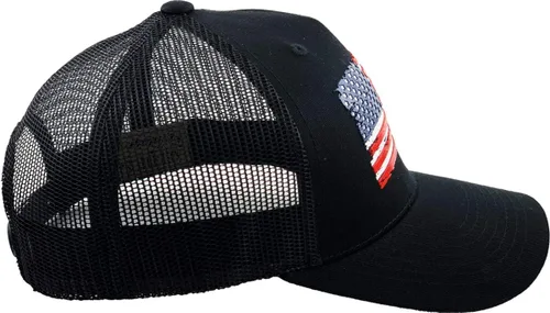Vista 117 de KBETHOS Tactical Operator Collection USA Fishing Mesh Ballcap Flag Patch America Outdoors Trucker Baseball Cap