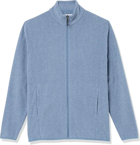 Vista 7 de Tienda Essentials - Chaqueta de vellón con cremallera completa para hombre (disponible en tallas para personas grandes y altas)