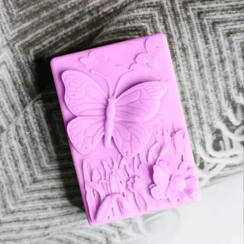 Vista 2 de Molde de silicona para velas, molde de jabón, herramienta de decoración de tartas, molde de resina para cera de jabón, yeso, manualidades, diseño