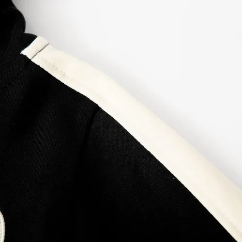 Vista 5 de Sudadera con capucha de dinosaurio de manga larga para bebés y niños, sudadera con capucha y bolsillo