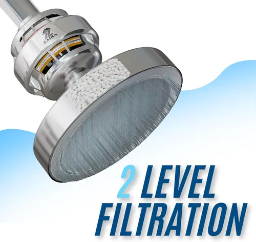 Vista 5 de Zaira - Filtro de cabezal de ducha de 20 etapas, filtro de agua de alto rendimiento para agua dura, mejora el cabello y la piel, fácil de instalar