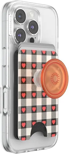 Vista 14 de PopSockets Cartera adhesiva para teléfono y tarjetero con agarre, púrpura - Aura