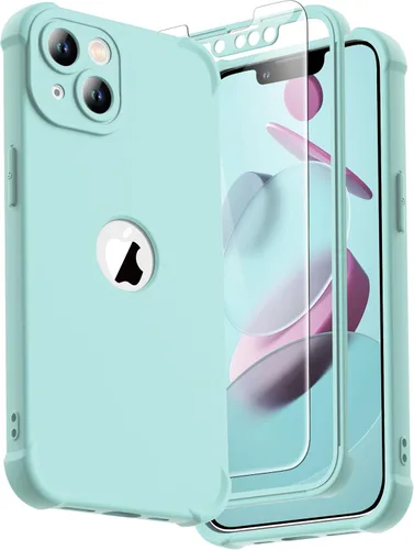 Vista 95 de ORETECH Funda para iPhone 11, con [2 protectores de pantalla de vidrio templado] [prueba de caídas de grado militar de 10 pies]