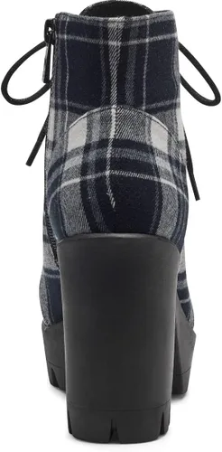 Vista 2 de Jessica Simpson Botines Mistah de gamuza con cordones para mujer