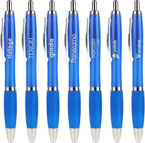 Vista 15 de 100 bolígrafos personalizados a granel personalizados con tu nombre, texto, mensaje para negocios, graduación, aniversarios