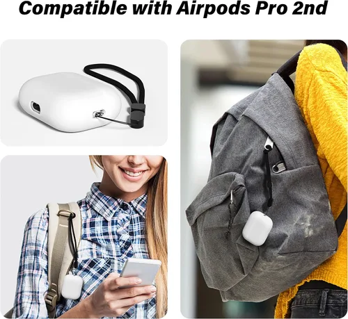 Vista 2 de oakxco Lanyard Compatible with Airpods Pro 2 Loop