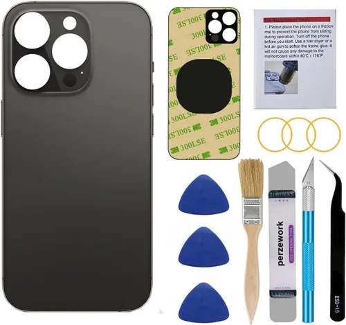 Vista 137 de Miracase - Funda para iPhone SE de 3ª/2ª generación 2022 2020 de cuerpo completo con protector de pantalla de vidrio integrado, resistente Negro