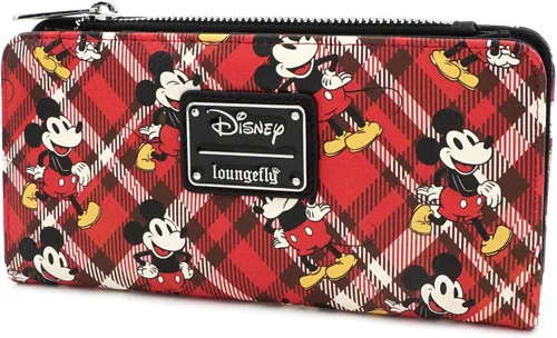 Vista 4 de Loungefly x Mickey Mouse - Cartera a cuadros