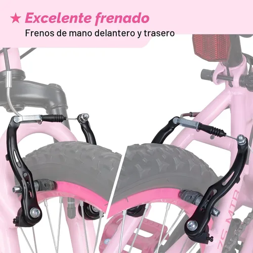 Vista 3 de WEIZE 20 24 inch Mountain Bike Trail MTB Bicycle for Teen Girl