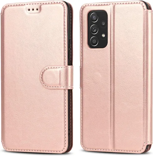Vista 24 de QLTYPRI Funda tipo cartera para Samsung Galaxy A14 4G/5G, color negro