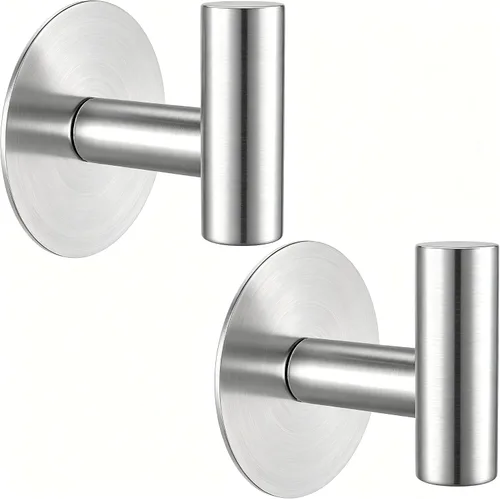 Vista 21 de Ganchos de ventosa para ducha, ganchos de toalla de acero inoxidable para pared de baño, puerta de cristal, cocina, espejo, azulejos, ganchos