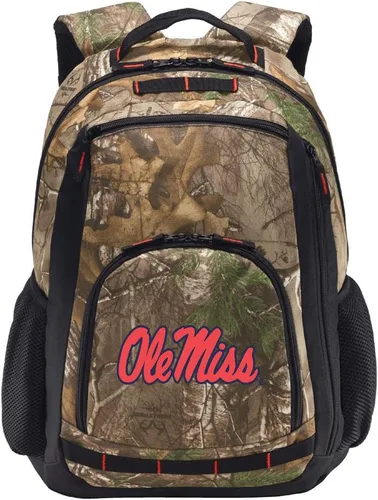Vista 49 de Broad Bay University Logo Camo Backpack