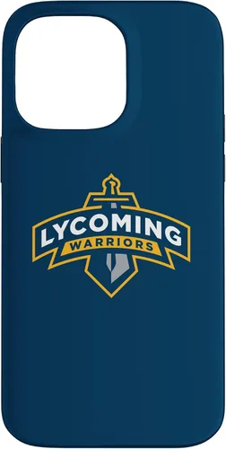 Vista 21 de Lycoming Warriors Sword & Shield Logo Lycoming College Case for iPhone 16