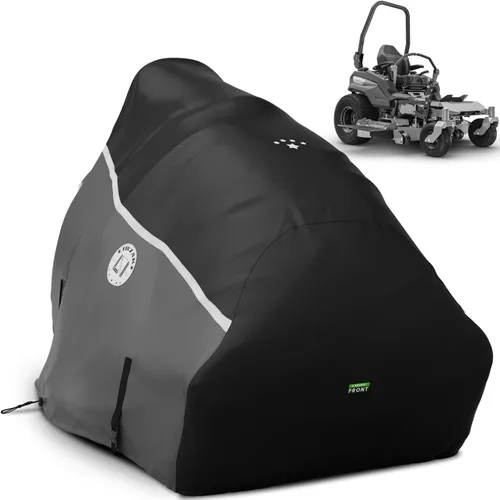 Vista 14 de Funda para tractor de césped de 420D, cubierta impermeable para tractor resistente, se adapta a cubiertas de hasta 54", ajuste universal para John