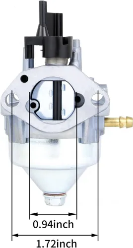 Vista 2 de Carburador GCV160 (estrangulador automático) compatible con cortadoras de césped HRR216K5 HRR216K6 HRR216K7 HRS216K9 compatibles con Husqvarna 7021P