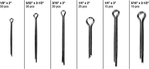 Vista 3 de Performance Tool W5206 - Surtido de pasadores grandes de 150 piezas
