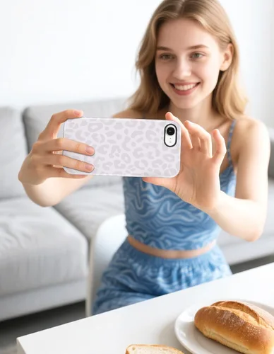 Vista 669 de Jusy Funda compatible con MagSafe con estampado de caparazón de tortuga marrón para iPhone 7/8/SE, cubierta protectora de TPU suave magnética
