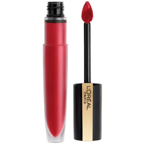 Vista 21 de L'Oréal Paris Makeup Rouge Signature - Tinta de labios mate, Adored Adorado