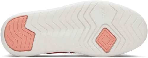 Vista 4 de TOMS Alpargata Malva sin cordones para mujer, Blanco